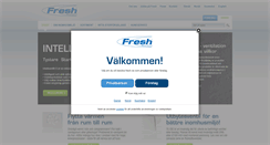 Desktop Screenshot of fresh.se
